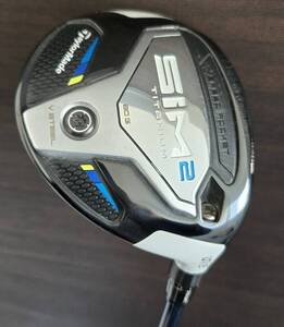 SIM2 フェアウェイウッド 5W 純正シャフトSR：中古 テーラーメイド TaylorMade