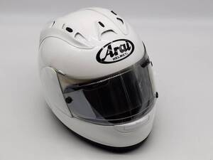 Arai アライ RX-7 RV GLASS WHITE グラスホワイト RX-7 RR5 フルフェイス ヘルメット Sサイズ