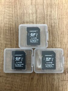 値引き！(お買い得) SDカード 128GB【3個セット】