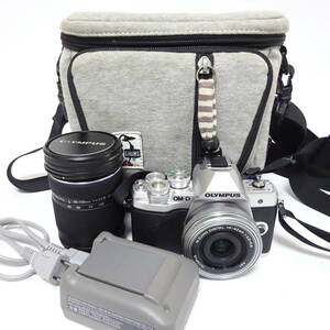 オリンパス OM-D E-M10Ⅲ デジタルカメラ 14-42mm 40-150m レンズ OLYMPUS 通電確認済 80サイズ発送 KK-2696203-191-mrrz