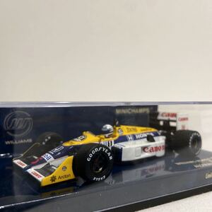 MINICHAMPS 1/43 Williams HONDA FW11B Australian GP 1987年 #5 R.パトレーゼ ウイリアムズ ホンダ F1 オーストリア リカルド ミニカー