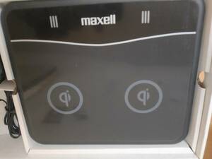 MAXELL ワイヤレス充電器 AIR VOLTAGE WP-PD10.BK