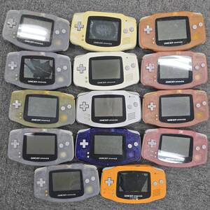 ゲームボーイアドバンス　GBA　ジャンク品　17台