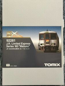 【新品同様】　TOMIX 183系特急電車（まいづる）セット 92281