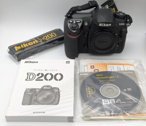 ★箱付き美品★Nikon ニコン D200 シャッター数9,674回#1570#0972