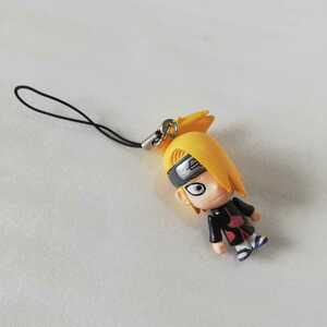 NARUTO ナルト 疾風伝 デイダラ フィギュアストラップ 未使用品 5cm [グッズ 根付 バッグチャーム]