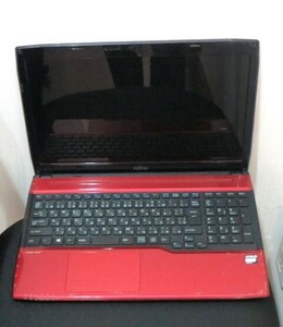 ■K81808:FUJITSU 富士通 LIFEBOOK AH40/R FMVA40RRJ Windows8 ノートPC 動作未確認 ジャンク