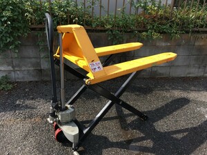 【埼玉県熊谷市引き取り限定】中古TUV 1000KG ハイリフト　ハンドリフト パレットトラック 1000kg 1.0t　ハンドパレット