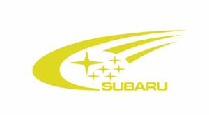 S39　スバル（SUBARU)六連星ステッカー　横28cm