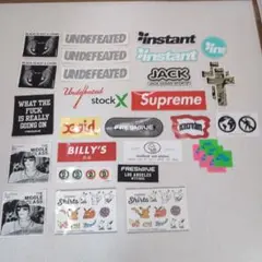 ステッカーセット　supreme nike instant etc...