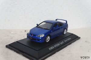 エブロ ホンダ インテグラ タイプR ’01 1/43 ミニカー DC5 青