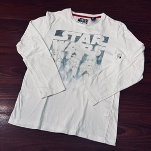 【ZARA】ZARA Kids　スター・ウォーズ　ストームトルーパー　プリントトップス　size/ 7-8(128cm)　ロンT　ザラ　STAR WARS