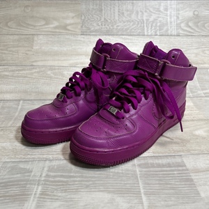 NIKE×X-GIRL /ナイキ×エックスガール/AIR FORCE 1 HIGH/エアフォース1 ハイ/321813-551/トリプルパープル/24.5cm