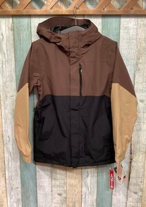 【期間限定】爆安ゴアテックス！！新品未使用 23-24 VOLCOM L GORE-TEX JKT BRN Lサイズ