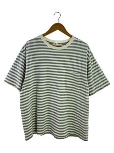 marka◆BORDER BIG TEE/M17F-36CS01B/1/コットン/GRY/ボーダー