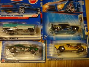 ☆未開封 HOT WHEELS ⑤ マッスルカー 4台セット ☆