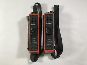 CJ219 SONY / C-72021 / トランシーバー 2台セット 1013