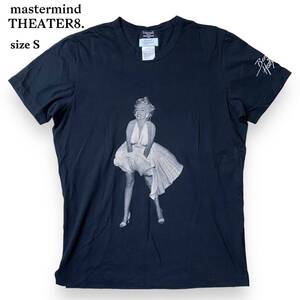 美品 THEATER8 mastermind Bernard of Hollywood マリリンモンロー 半袖 Tシャツ 黒 ブラック マスターマインド シアターエイト S