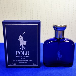 POLO RALPH LAUREN BLUE◆ポロ ラルフローレン ブルー◆75ml◆オードトワレ◆ヴァポリザター/スプレータイプ◆未使用品