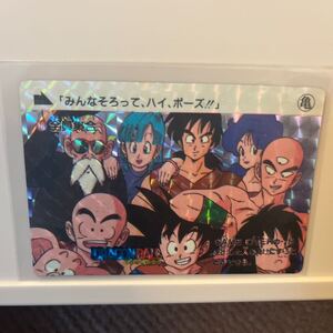 ドラゴンボールZ 48 全員集合　キラ プリズム バンダイ　カードダス 孫悟空 アマダ　PPカード　DRAGON BALL Z 1989年　本弾 BANDAI