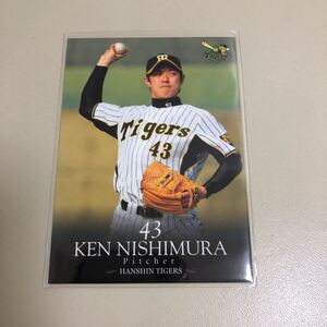 BBM 2009 阪神タイガース　020 西村憲 ルーキーカード