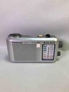 OK9345○Panasonic パナソニック FM AM ラジオ ポータブルラジオ RF-G77 防災 ラジオOK 訳あり 240527