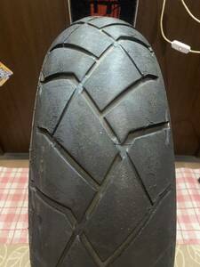 中古MCタイヤ 2023年製造 DUNLOP TRAILMAX D609 160/60ZR17 ダンロップ トレイルマックス 160 60 17 4723 K5249