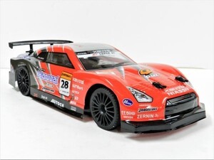 【塗装済み完成品フルセット 最高時速30ｋｍ/ｈ】2.4GHz 1/14 ドリフトラジコン R35 GTR タイプ 黒赤 【激安！日本全国送料無料！】