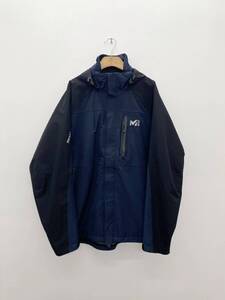 (T4706) MILLET GORE-TEX WINDBREAKER JACKET ウィンドブレーカー ジャケット メンズ L サイズ 正規品 