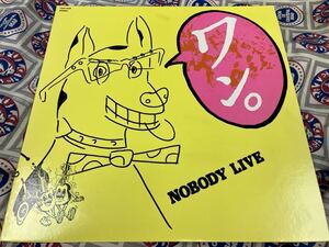 Nobody★中古LP国内盤「Nobody Live ワン」