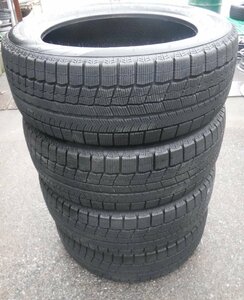 【K487】スタッドレスタイヤ4本 225/55R18 NANKANG ナンカン WINTERSAF WS-1 2021年 中古 ◆◆個人宅配達不可◆◆