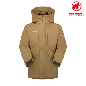 23FW【マムート/Floeberg HS Thermo Hooded Coat AF Men(フローバーグ HS サーモ フーデッド コート)/7494(dark sand)/Lサイズ(EU)】mtr 