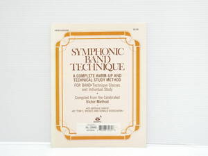 【送料無料】★楽譜★パーカション　PERCUSSION★Symphonic　Band　Technique★【匿名配送】★