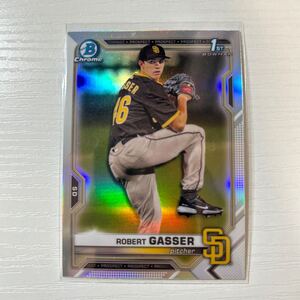 2021 Bowman Draft Robert Gasser refractor