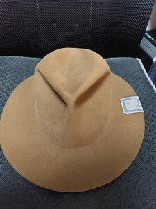 TRAVELERS RABBIT HAT(38)CAMEL トラベラーズラビットハット 