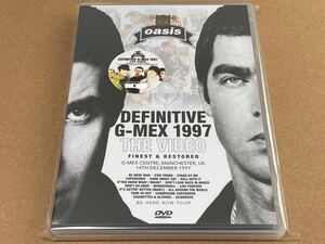 OASIS ■ DEFINITIVE G-MEX 1997 THE VIDEO: FINEST & RESTORED（1DVD+1DVDR） ■ Wardour ■