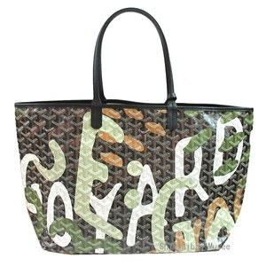 ≪ 新品 ≫ 2023年 限定 GOYARD ゴヤール サンルイ レターズカモフラージュ PM カーキ SAC SAINT LOUIS Camouflage Khaki Limited