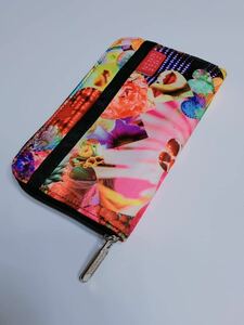 レスポートサック LeSportsac 蜷川実花 コラボ 限定 財布 ウォレット mika ninagawa フラダンス ハワイ 長財布 リゾート パーティー 結婚式