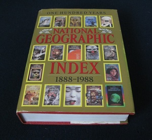 中古ナショナルジオグラフィック・インデックスNATIONAL GEOGRAPHIC INDEX・100年分のガイド（英語版）・ハードカバー