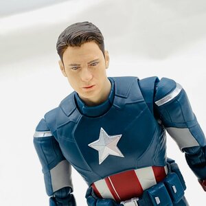 難あり中古品 S.H.Figuarts フィギュアーツ アベンジャーズ/エンドゲーム キャプテン・アメリカ CAP VS CAP ver.