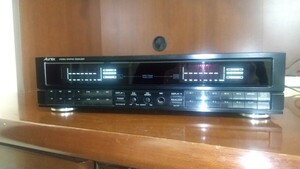 東芝 Aurex SJ-V470EQ ステレオグラフィックイコライザー 1989年製 メンテナンス動作品 おてがる配送 宅急便発送 送料込み