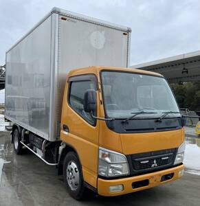 キャンター ハイブリッド 2.9t 21.2万キロ 特殊Sシフト アルミバン パワーゲート PG リフト オレンジ エルフ デュトロ トヨエース ダイナ