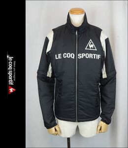 ■■＜極美品＞ルコック＜LE COQ SPORTIF：ⅡWay stretch＞FULL ZIP wind stretch JKT＜中綿仕様：M ＞■■