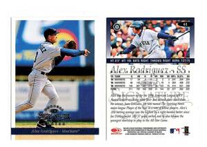 MLB 1997 Donruss Signature #61 Alex Rodriguez アレックス・ロドリゲス　A・ロッド　　新品ミント状態品