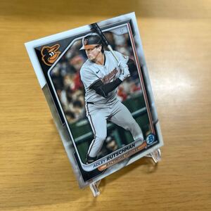 2024 Bowman Chrome Adley Rutschman Topps MLB アドリー ラッチマン トップス ボウマン クローム トレカ Orioles オリオールズ #52