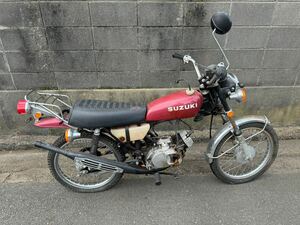 スズキ TS50 ハスラー 車体 現状 不動 部品取り