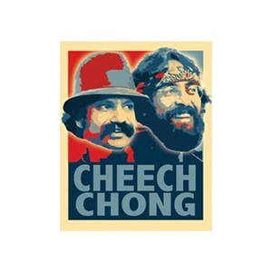 Cheech & Chong ステッカー チーチ&チョン Retro