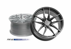 【鍛造】FACE WHEELS　FW168　FORGED 1PCホイール24インチ10.0/10.5/11.0/11.5/12.0/12.5/13.0J