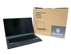 【ハイスペックノートPC】GALLERIA GCR2070RGF-QCG ゲーミングノートPC 15.6インチ Core i7-9750H 32GB SSD 1TB RTX 2070 動画編集可能