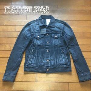 ★【 FADELESS 】★ 定価20000円 アメリカンラグシー販売 未使用 ブラックウォッシュ ストレッチデニムジャケット★サイズ38★O380